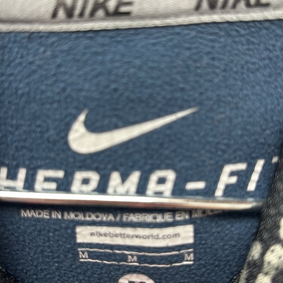 THERMA-FIT NIKE size M blue with military print - Picture 4 of 13